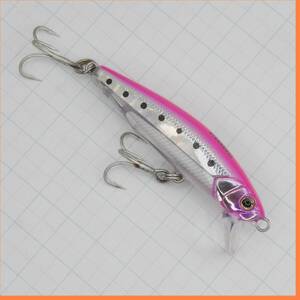 sジャッカル ビッグバッカー ジャコナブラミノー ピンクイワシ BIG BACKER JACONABRA MINNOW JACKALL