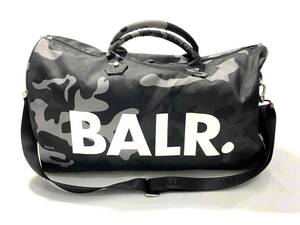 ★正規品・美品！BALR.【ボーラー】ナイロンボストンバッグ カモ柄 スタッズ 