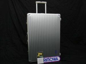 1円 ■美品■ RIMOWA リモワ クラシックフライト アルミニウム 2輪 ダイヤルロック式 キャリーバッグ キャリーケース シルバー系 AZ1574