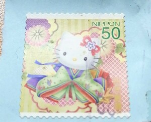 ★キティ★使用済★50円切手♪