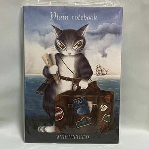 わちふぃーるど ダヤン ノート Plain notebook Wachifield DAYAN 猫 ジダン 手帳 未使用品 