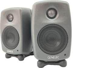 【動作保証】GENELEC 6010A アクティブ スピーカー ペア コンパクト 小型 ジェネレック オーディオ 音響機器 中古 C8842813