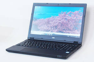 【即配】第8世代Corei7搭載パワフルPC！VersaPro VX VKH19/D-3 i7-8650U メモリ8G SSD256G 15.6TFT Office2019 Win10 バッテリー良好