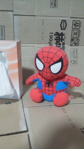 スパイダーマン　ぬいぐるみ USJユニバーサルスタジオジャパン 　お座り 20cm 送料350円　60サイズ