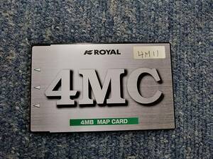 G-16★中古品　 YAMAHA　ROYAL　海岸線地図カード　NO 4M-11 ★