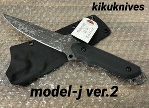 新品未使用品■ キクナイフ model-j ver2 　KIKU KNIVES