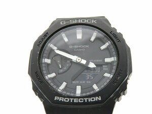 1円◆稼働◆ カシオ GA-2100 Gショック ブラック クオーツ メンズ 腕時計 L66903