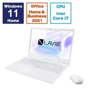 NEC LAVIE N1570/GAW PC-N1570GAW Core i7 1165G7 2.8GHz 4コア/16GB/SSD256GB/DVDマルチ/FHD/Win11/OfficeHB2021dj/未使用メーカー保証1年