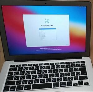 Macbook Air 2013年Model　core i7搭載　