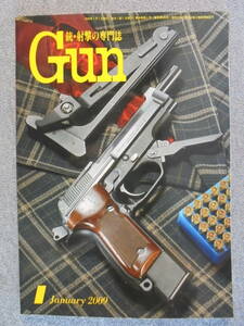 雑誌　月刊Gun誌　「２００９年１月号」　中古良品