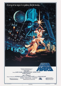 15周年記念ポスター★スター・ウォーズ エピソード4/新たなる希望★1992年★Star Wars/ジョージ・ルーカス