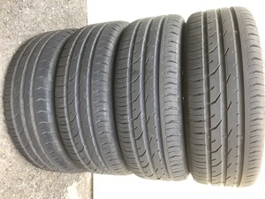 中古ラジアル 185/55R15 CONTINENTAL PREMIUM CONTACT 2コンチネンタルプレミアムコンタクト2 4本 VW UP! FIAT 500 PANDA PUNTO VITZ NOTE