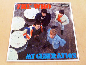 未開封 ザ・フー My Generation 復刻リマスター180g重量盤LP Mono The Who Pete Townshend Roger Daltrey Keith Moon John Entwistle