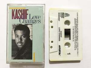 ■カセットテープ■カシーフ Kashif『Love Changes』R&B ソウル■同梱8本まで送料185円