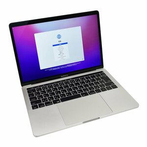 1円スタート MacBook Pro 13 2016 A1706 i5 2.9GHz 16GB 256GB Touch Bar OS Monterey 3-3 シルバー 日本語キーボード