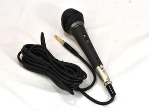 1円スタート 難有 audio-technica ダイナミックマイク AT-X11 単一指向性 電源コード式 ボーカルマイク 80 ～14000Hz ブラック C4248