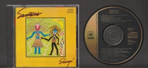 即決 送料込み 初回金レーベル SANTANA サンタナ SHANGO シャンゴ 35DP-23 初期3500円盤CD ゴールド GOLD LABEL