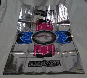 ◆即決有◆希少品 (非売品/1998年頃) BEMANI ビーマニ レジャーシート 89cm×59cm ダンスダンスレボリューション beatmania /未使用品