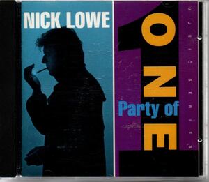 Nick Lowe Party Of One 輸入盤 CD ニック・ロウ パーティ・オブ・ワン