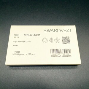 ☆未開封 ヴィンテージ SWAROVSKI スワロフスキー 1088 XIRIUS Chaton シリアスシャトン Aurore Boreale オーロラボレアル AB 288 SS29 石