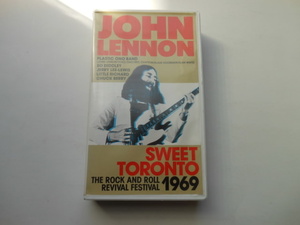 ☆ＶＨＳ　SWEET TORONT １９６９　ジョンレノン JOHN LENNON　　送料無料！☆