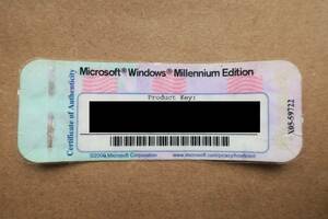 Microsoft Windows Millennium Edition プロダクトキーシール 10枚セット