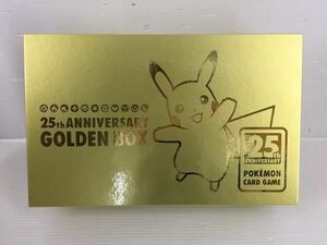 DZ151-0422-77【中古】ポケモンカード 25th ANNIVERSARY GOLDEN BOX ピカチュウ 開封完品