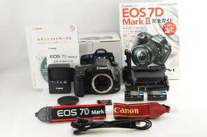 ★極美品★ Canon キヤノン EOS 7D MarkⅡマーク2 箱付き バッテリーグリップ付き