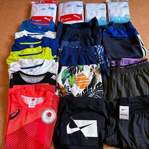 ★男の子夏物160cm★ナイキ デサントPUMA /スポーツ服まとめて大量/速乾Tシャツ短パン/陸上サッカー部活中学生/東京2020