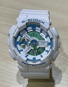 カシオ腕時計 CASIO 腕時計 ジーショック G-SHOCK メンズ/ホワイト CASIO-GA-110WG