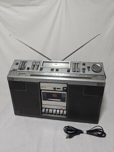 1円～【動作確認済】ラジカセ SONY BOOMBOX CFS-686　ラジオOK　テープOK