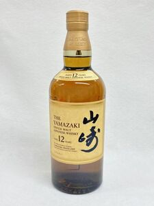 未開栓品 サントリー 山崎 12年 700ml 43% シングルモルト ジャパニーズ ウイスキー 日本 SUNTORY THE YAMAZAKI SINGLE MALT WHISKY 189091