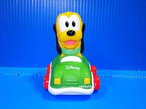 ☆Disney☆Pluto☆Clementoni Disney Baby Soft and Go Car☆プルート☆ミニカー☆車☆baby☆ディズニー