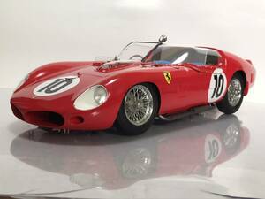 モデルファクトリーヒロMFH K823 フェラーリ250TRI/61 1961年ルマン24h優勝車の1/12フルディテールキットの完成品