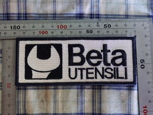 Beta ワッペン 刺繍ワッペン未使用品当時物