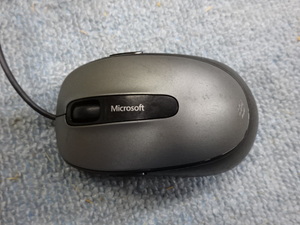 マイクロソフト マウス 有線 USB接続 5ボタン グレー Comfort Mouse4500 Mouse 4500 トラックボール