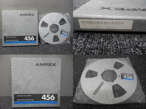 AMPEX・456・オープンリール・10号メタルテープ・GRAND MASTER (未使用・未開封品) 　①
