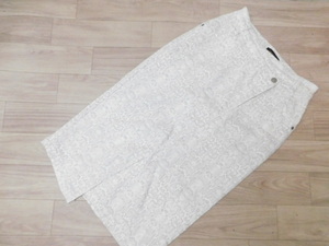 MA34 シマロン 美品 パイソン柄 スカート サイズ26(W64) レディース
