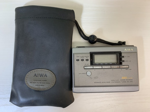 4044-01★アイワ AIWA ラジオ カセットプレーヤー HS-JX50 AIWA AMORPHOUS HX　※現状品★