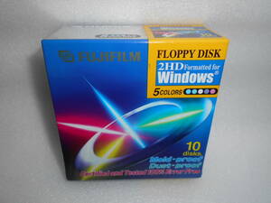 FUJIFILM　2HD　フロッピーディスク　10枚入り　3.5inch