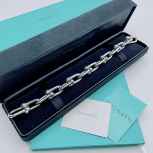 Tiffany & Co. ハードウェア　ブレスレット　ラージサイズ　正規品