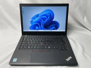 ★1円～スタート！Lenovo ThinkPad T480 ◆Intel Core i5-8350U @ 1.70GHz ◆メモリ8GB/SSD128GB ※Windows 11【ジャンク品】895