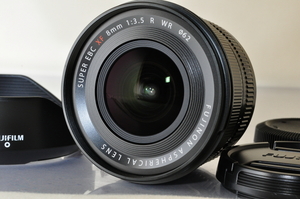 ★★極上品 FUJIFILM Fujinon XF 8mm F/3.5 R WR Lens♪♪#5784