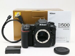 ●○【元箱付】Nikon D500 デジタル一眼レフカメラ ボディ Fマウント ニコン○●021090001m○●