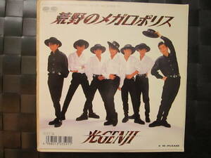 激レア!!光GENJI EPレコード『荒野のメガロポリス』チャゲ＆飛鳥・90年盤