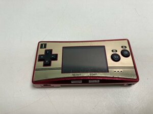 【★32-5932】■中古■Nintendo GAMEBOY Micro ゲームボーイミクロ　ファミコンカラー 任天堂 本体のみ　動作品（5363）