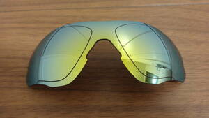 ★ オークリー EVゼロ パス用 カスタム偏光レンズ EVZero Path 24K GOLD Color polarized