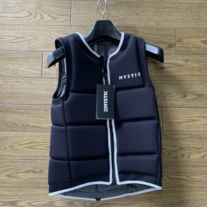 MYSTIC ミスティック 【Brand Impact Vest Fzip Wake CE】Black 黒 XS(85-89) 新品正規品 インパクトベスト ウェイクボード