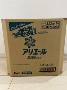 P&Gアリエール超抗菌ジェル　4.7倍×4個