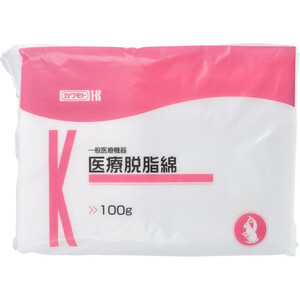 まとめ得 カワモト 医療用脱脂綿 100g x [12個] /k